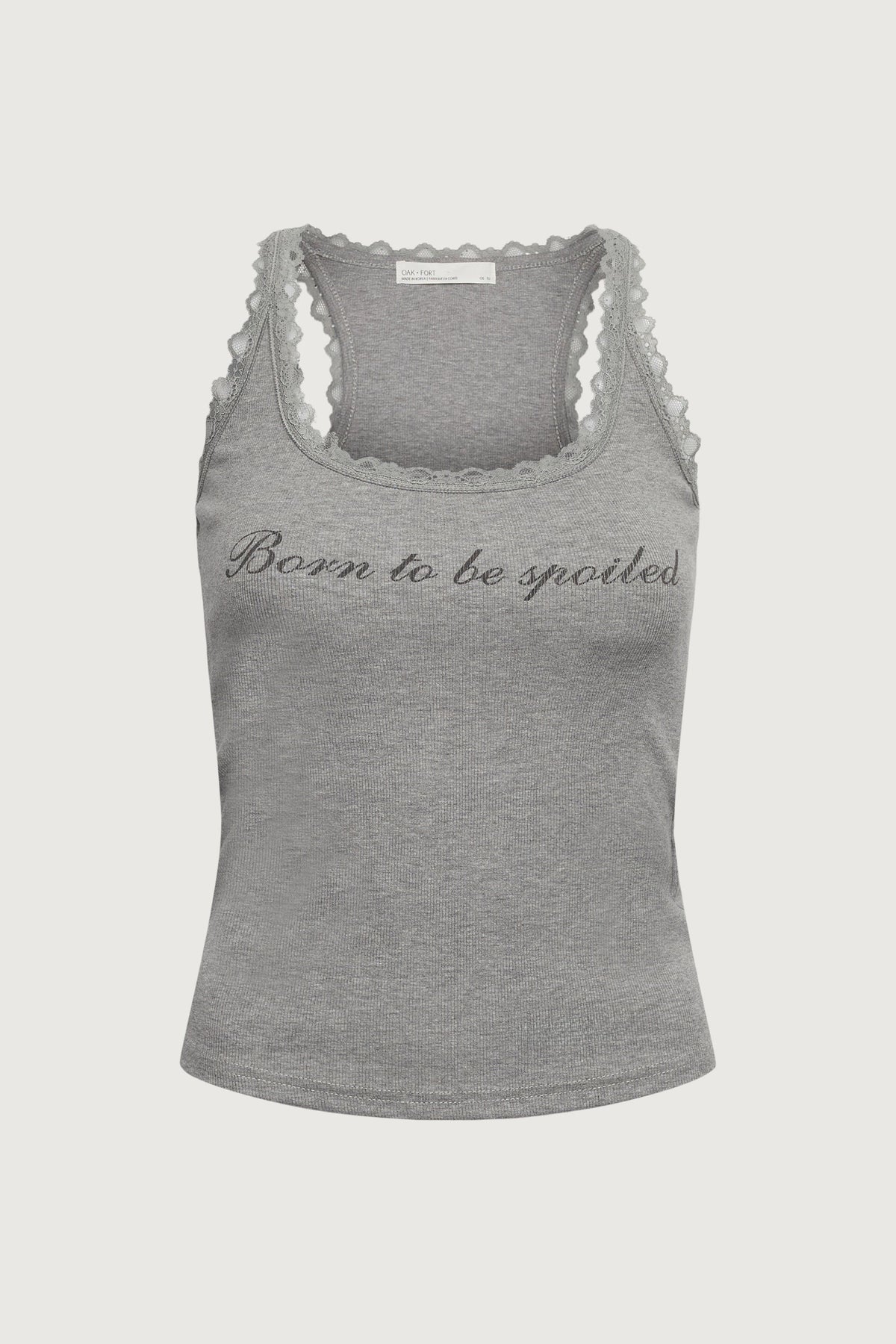 SPOILED LACE TRIM TANK TOP