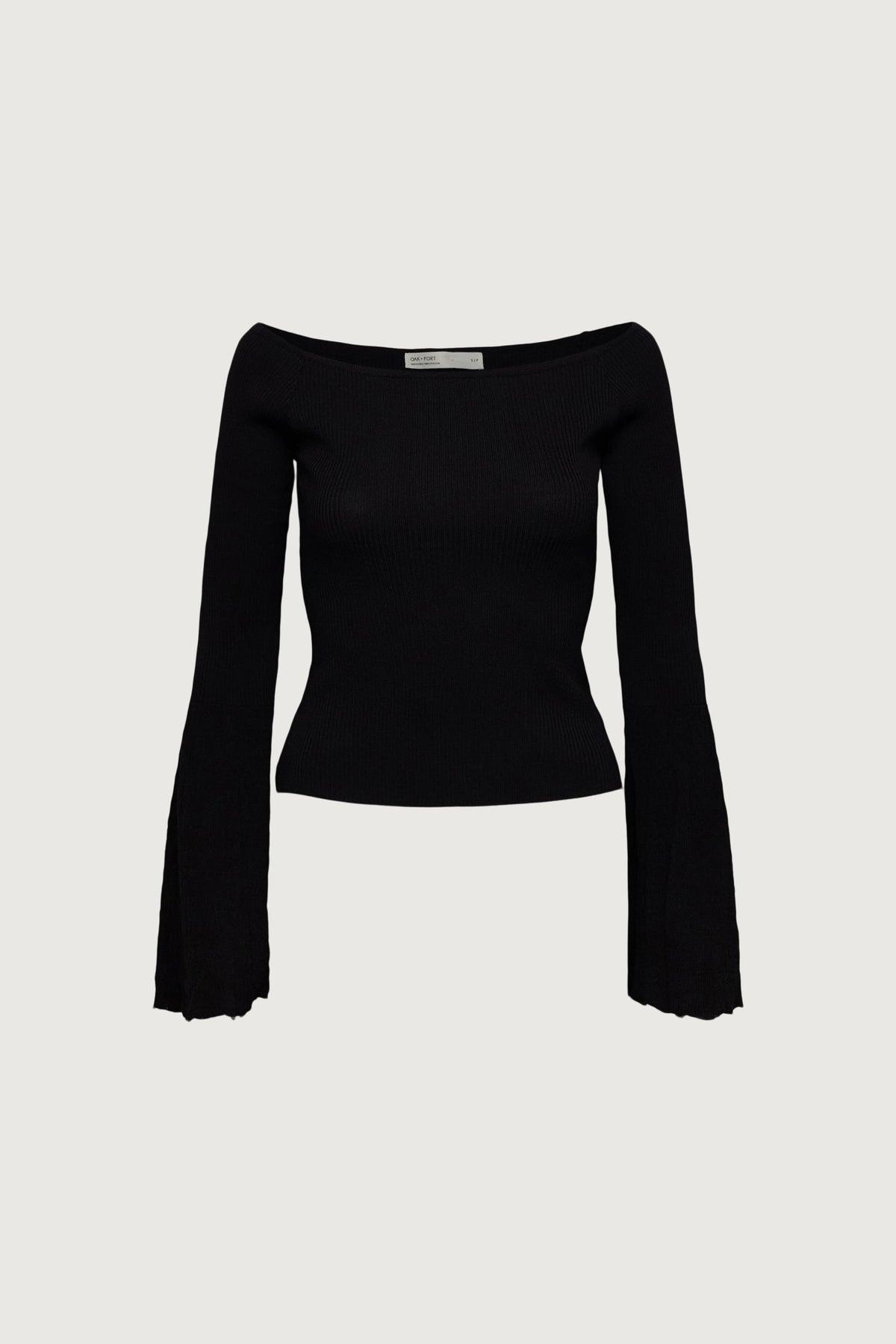 OFF THE SHOULDER TRUMPET SLEEVE TOP
