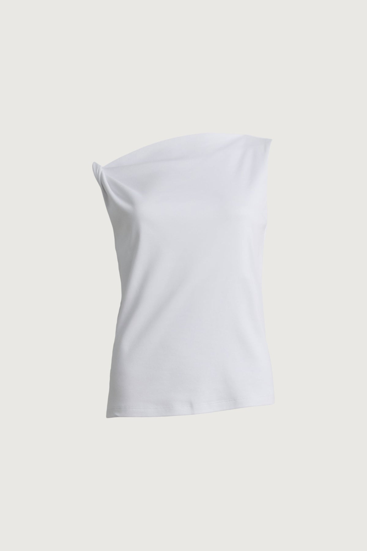 100% COTTON BOAT NECKLINE TANK