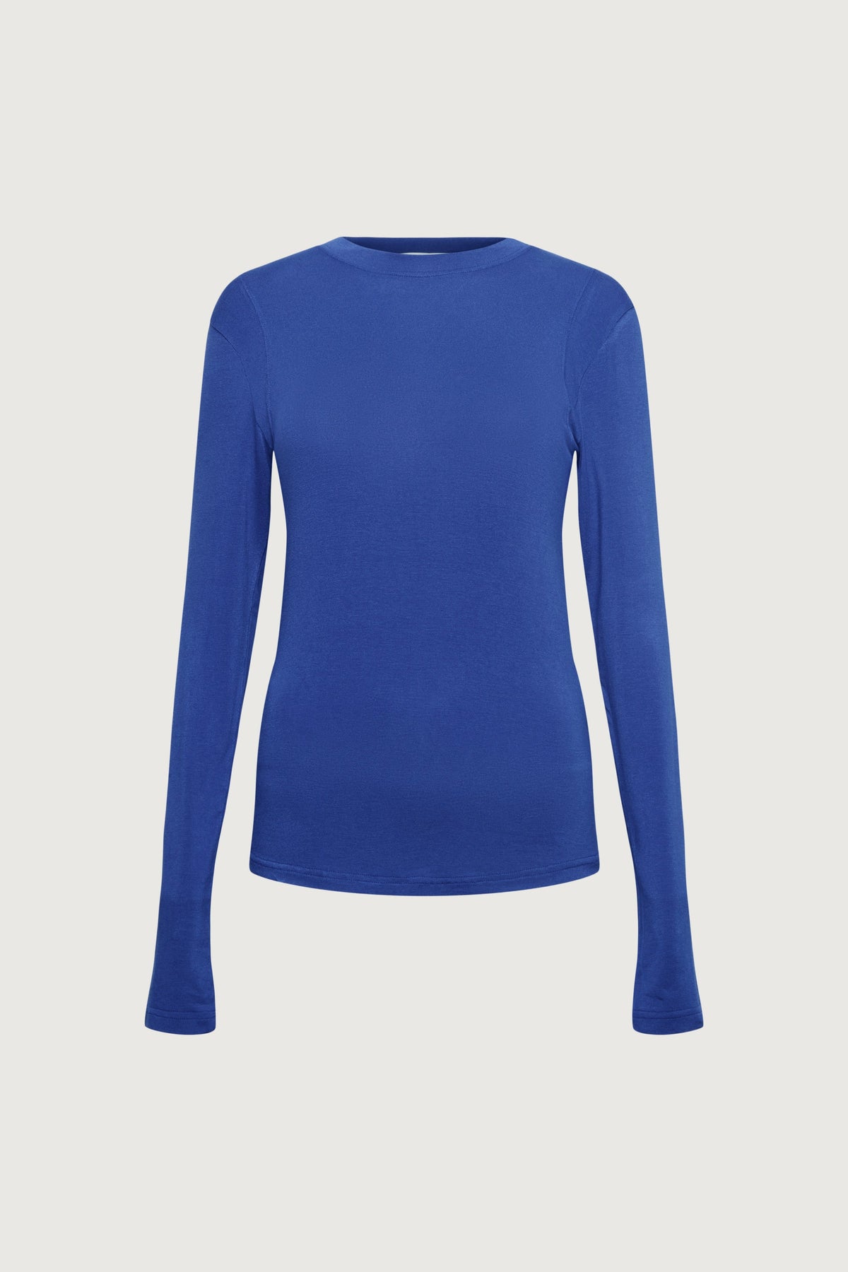 STITCHED SHOULDER LONG-SLEEVE T-SHIRT
