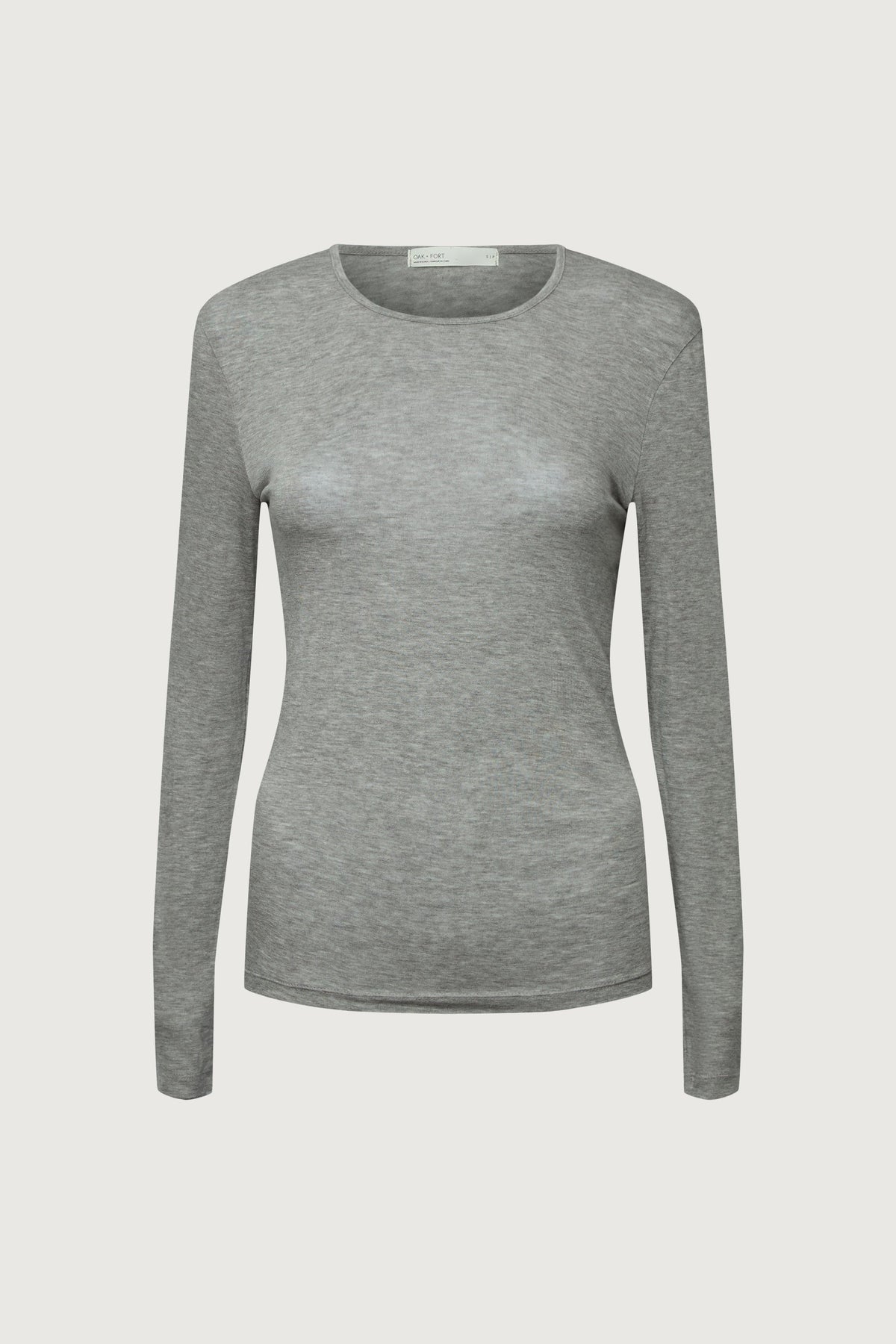 CLASSIC TENCEL LONG SLEEVE TOP