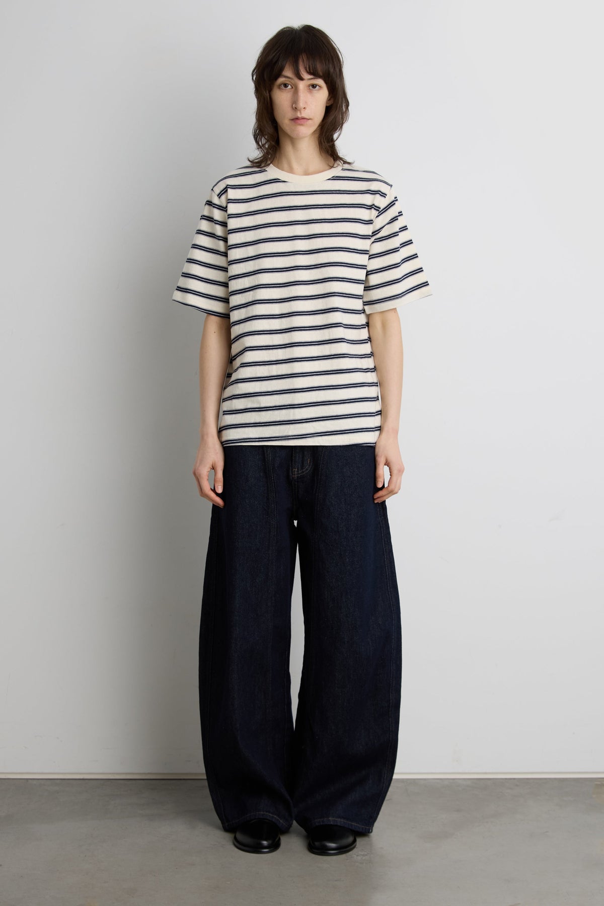 STRIPED COTTON T-SHIRT