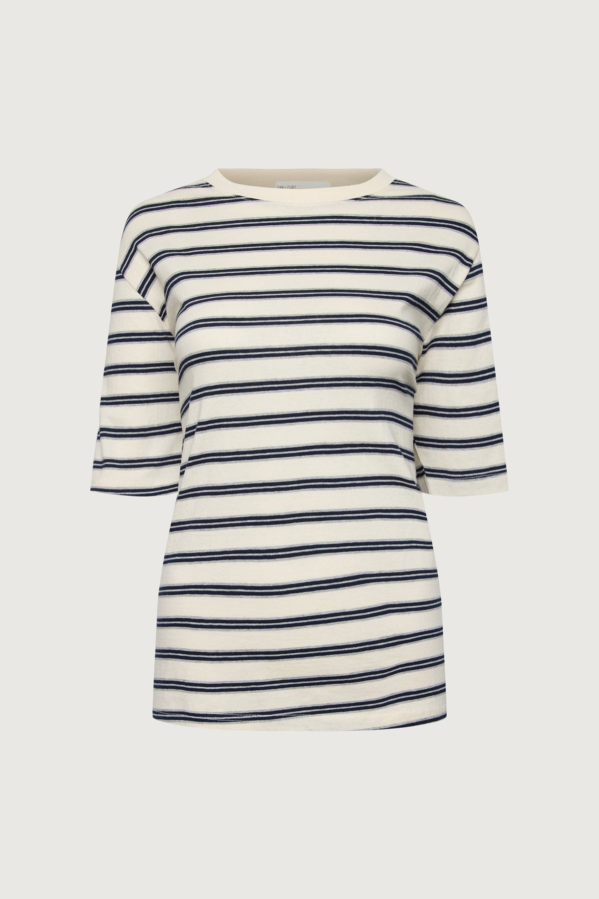 STRIPED COTTON T-SHIRT