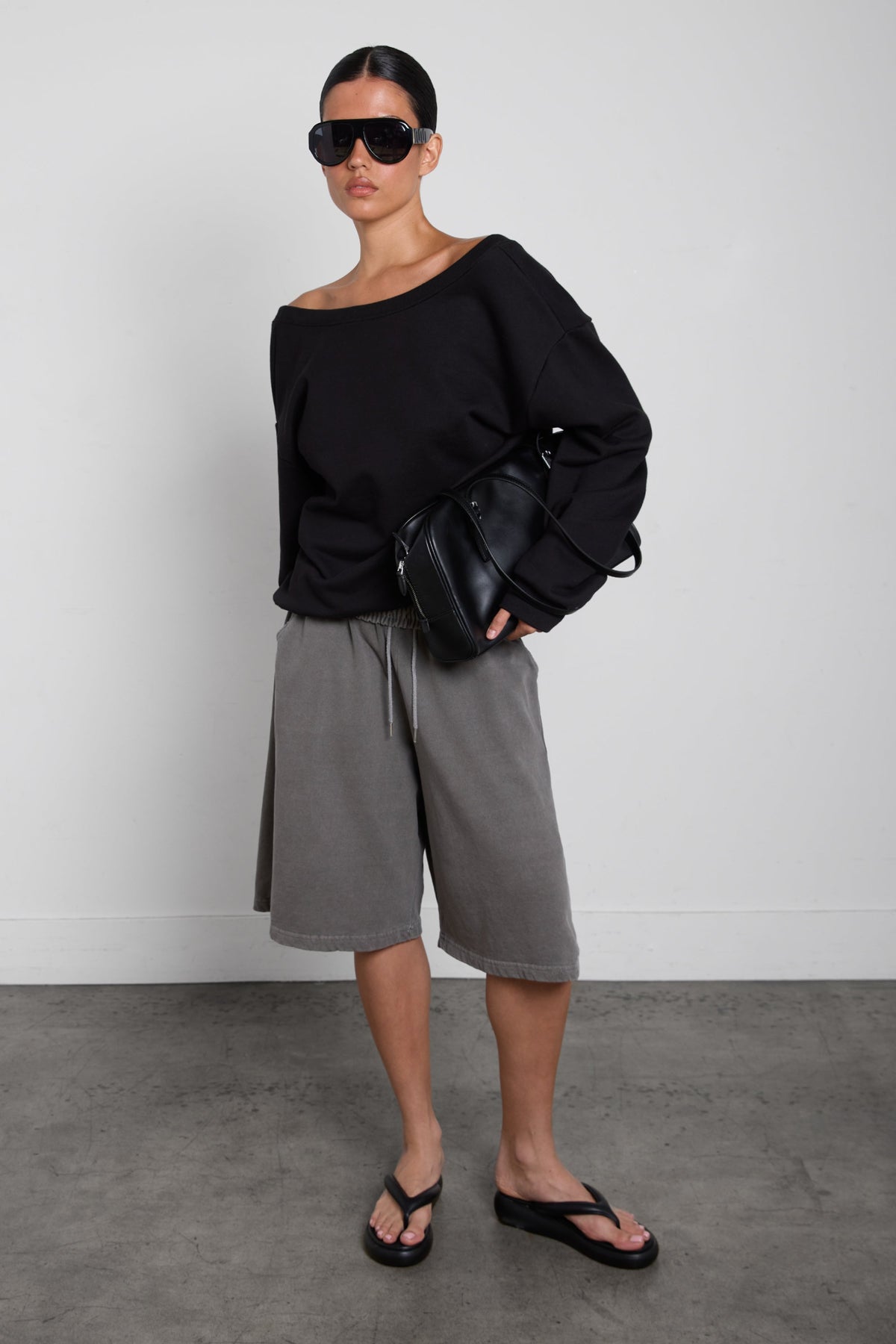 U-NECK PULLOVER SHIRT