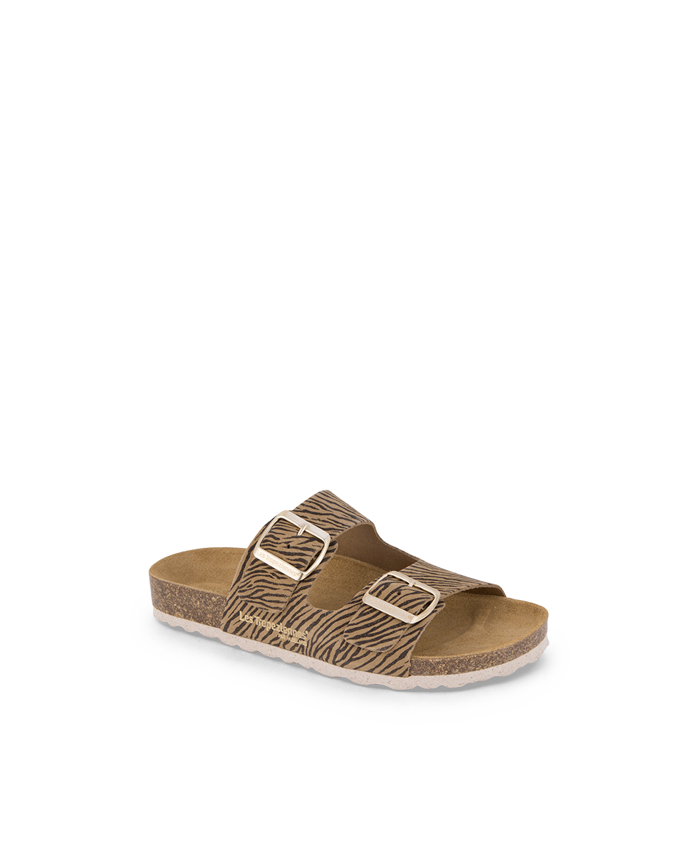 Zatix Mules - Suede Zebra