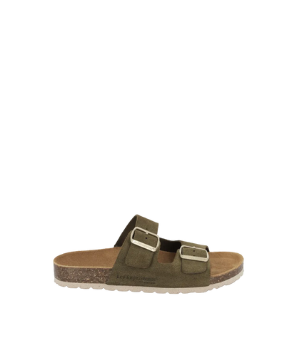 Zatix Mules - Suede Kaki