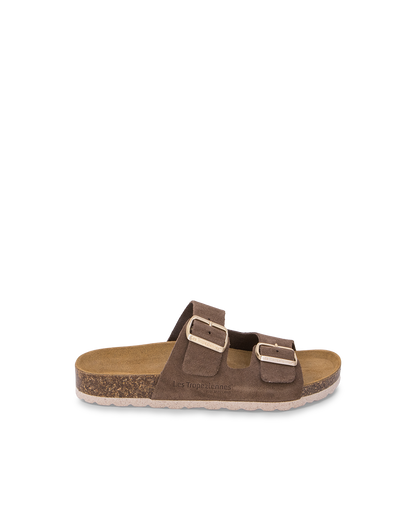 Zatix Mules - Suede Taupe