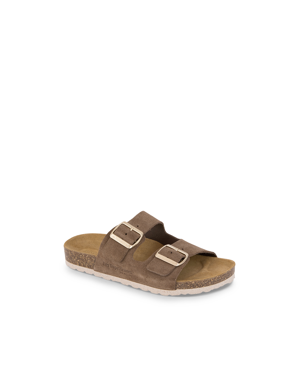 Zatix Mules - Suede Taupe