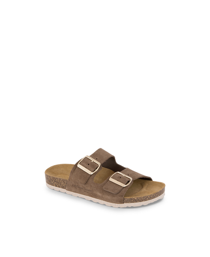 Zatix Mules - Suede Taupe