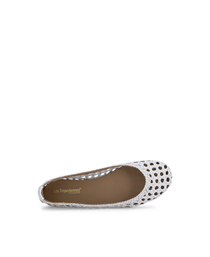 Ziggy Ballerina Flats - White