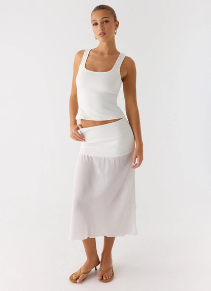 Connect My Heart Top White