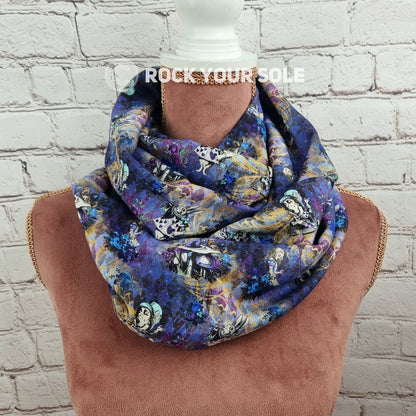Alice in Wonderland infinity scarf