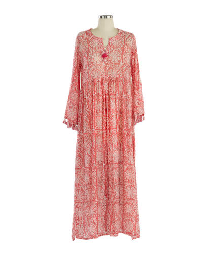 Aliya Malaga Coral Summer Dress