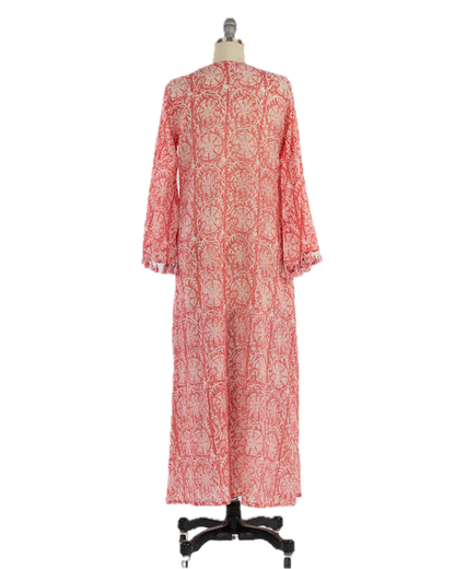 Aliya Malaga Coral Summer Dress