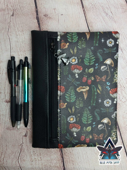 Autumn Mushrooms Notebook with removable cover A5