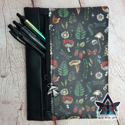 Autumn Mushrooms Notebook with removable cover A5
