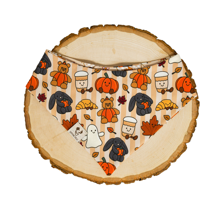 Autumn Snuggles - Bandana (Reversible)