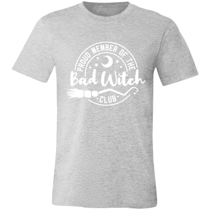Bad Witch Club graphic t-shirt in Athletic Heather