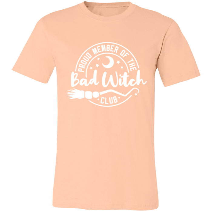 Bad Witch Club graphic t-shirt in Heather Peach