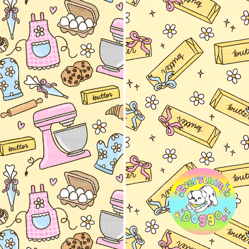 Baking Coquette - Bandana (Reversible)