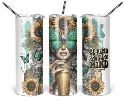 Be Kind to Your Mind 20 oz Tumbler | 1314 Creations