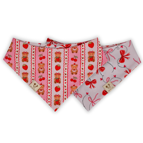 Beary Coquette - Bandana (Reversible)