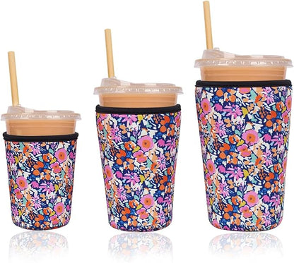 Bloom Frenzy Print Cup Sleeve