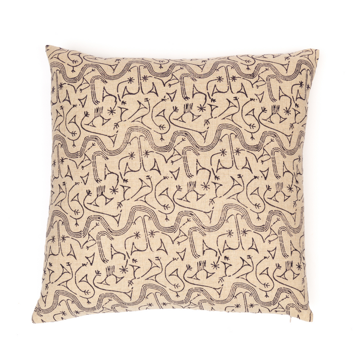 Cameroon Charcoal Decorative Pillow Cover