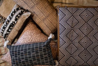 Cameroon Charcoal Decorative Pillow Cover