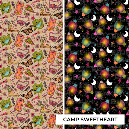 Camp Sweetheart - Active Snap On Bandana (Reversible)