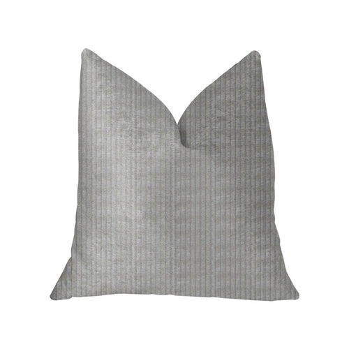 Cascade Beige Luxury Throw Pillow - Plutus Brands