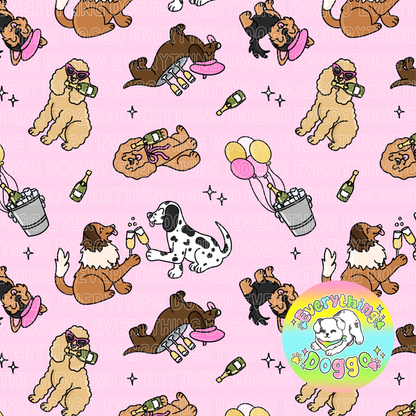 Champagne Pups - Bandana
