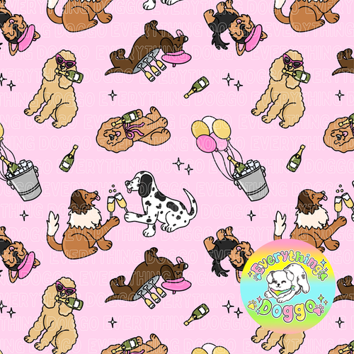 Champagne Pups - Bandana