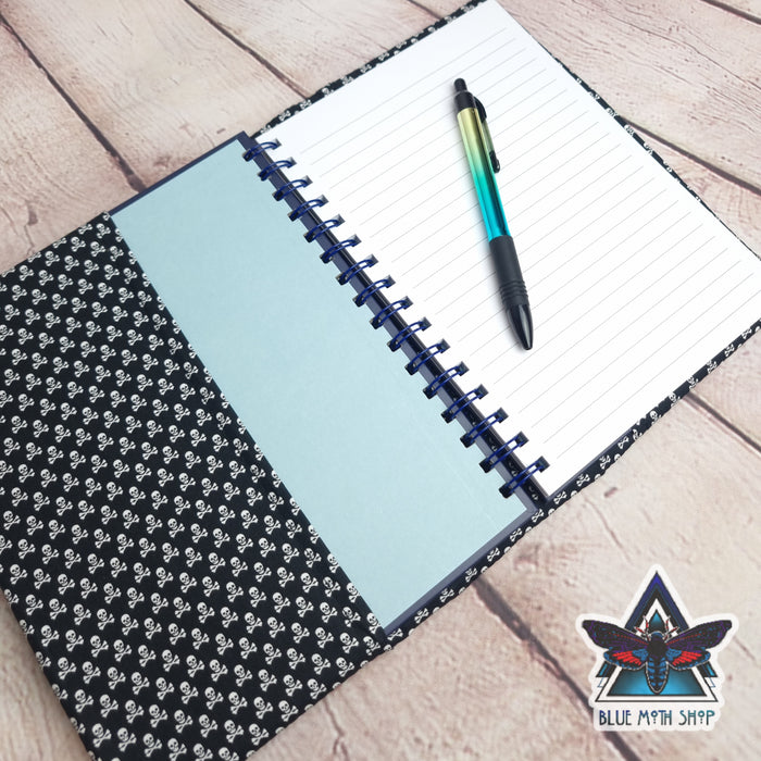 Checkerboard Grunge Notebook with removable cover A5