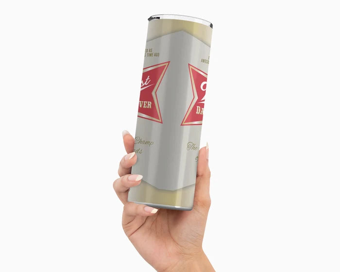 Cheers to the Best Dad 20 oz Tumbler | 1314 Creations
