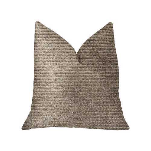 Classy Chic Ivory and Beige Luxury Throw Pillow - Plutus Brands