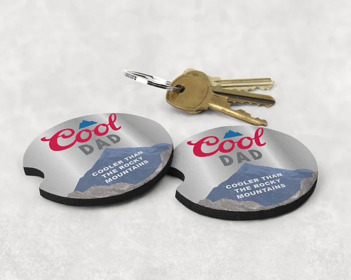 Cool Dad | Car Coaster Set