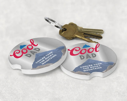 Cool Dad | Car Coaster Set