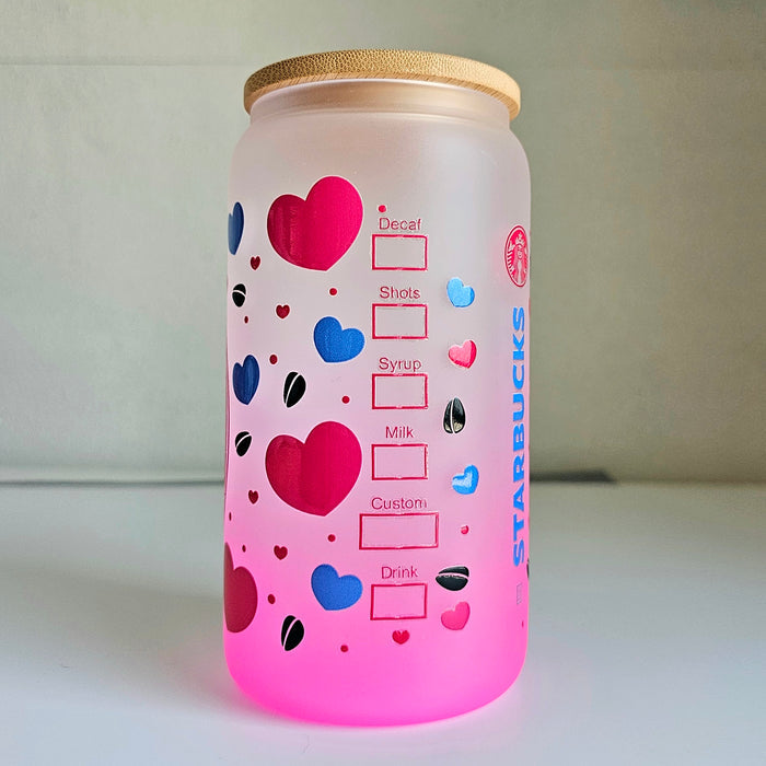 Cosmic Cutie | 16 oz Glass Tumbler