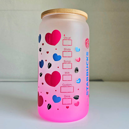 Cosmic Cutie | 16 oz Glass Tumbler