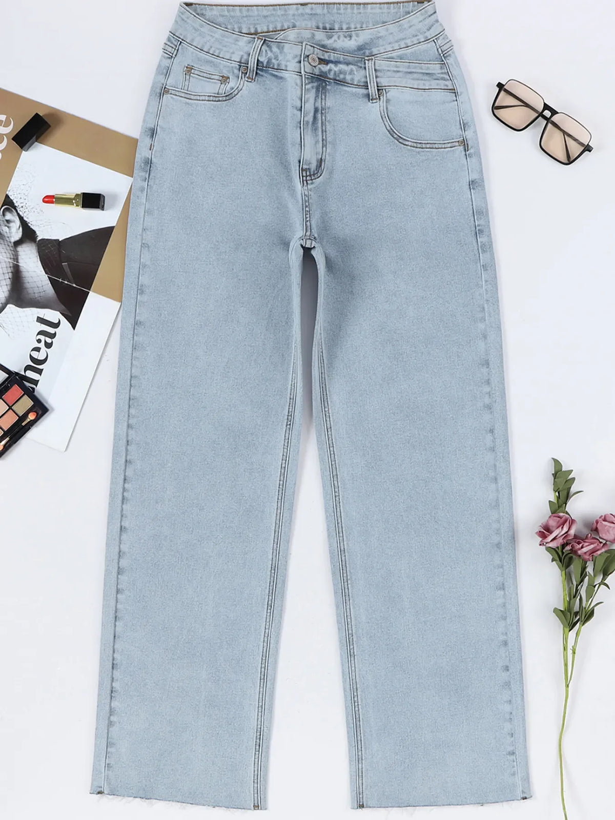 Hazel Blues® |  Wide Leg Jeans