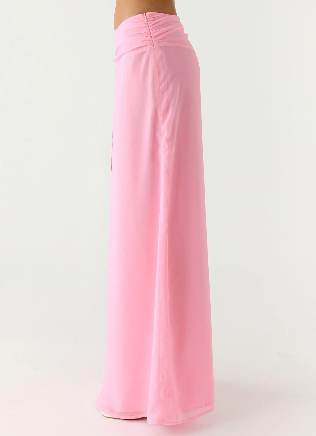 Blushing Bloom Maxi Skirt - Baby Pink