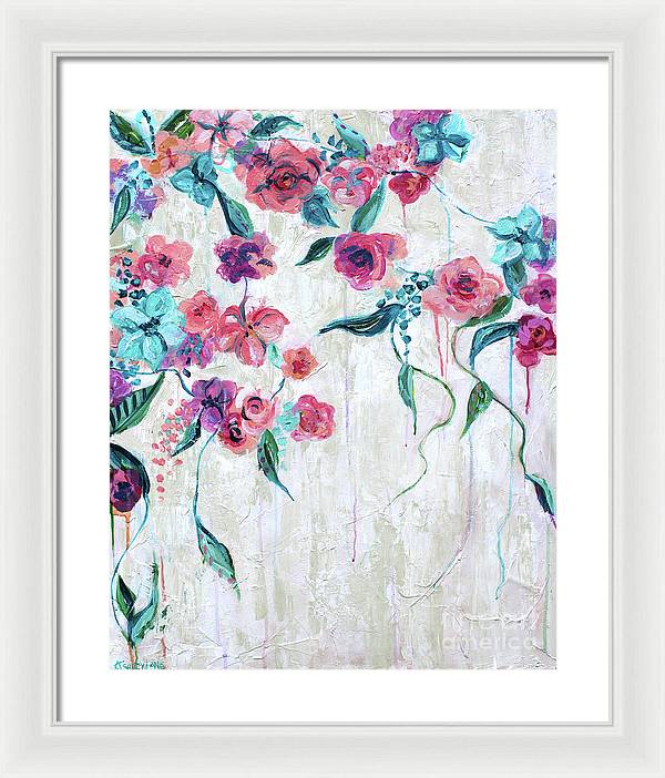16" x 20" / White / White