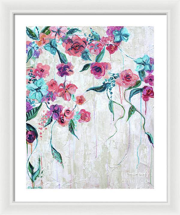 19" x 24" / White / White