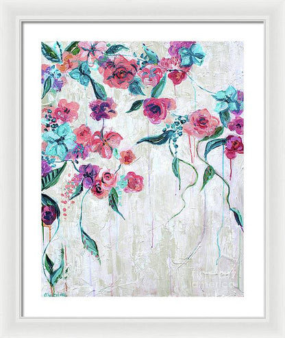 19" x 24" / White / White