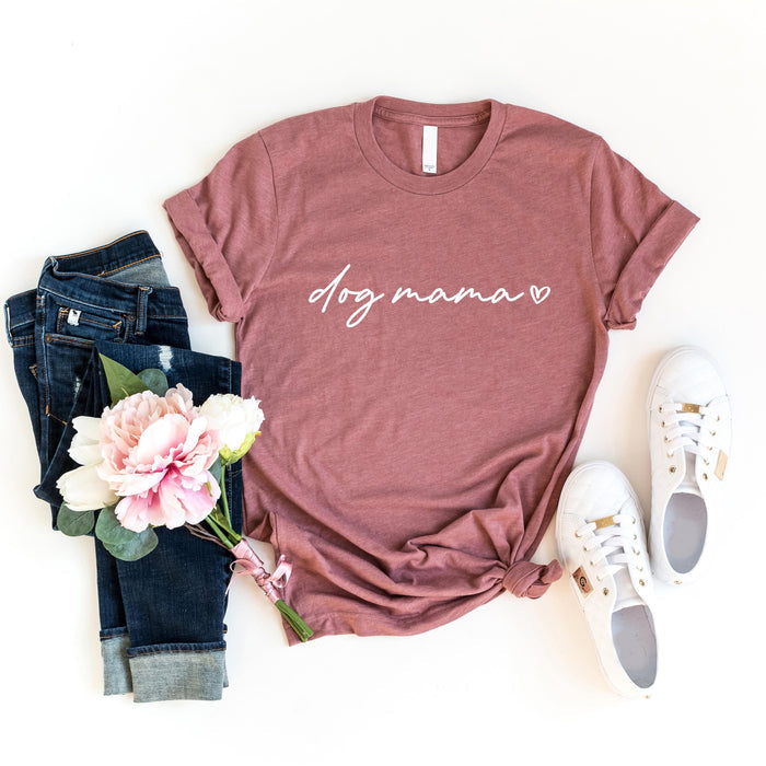 Dog Mama graphic t-shirt, product photo 3