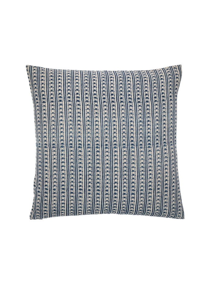 Dora Indigo Decorative Pillow Cover