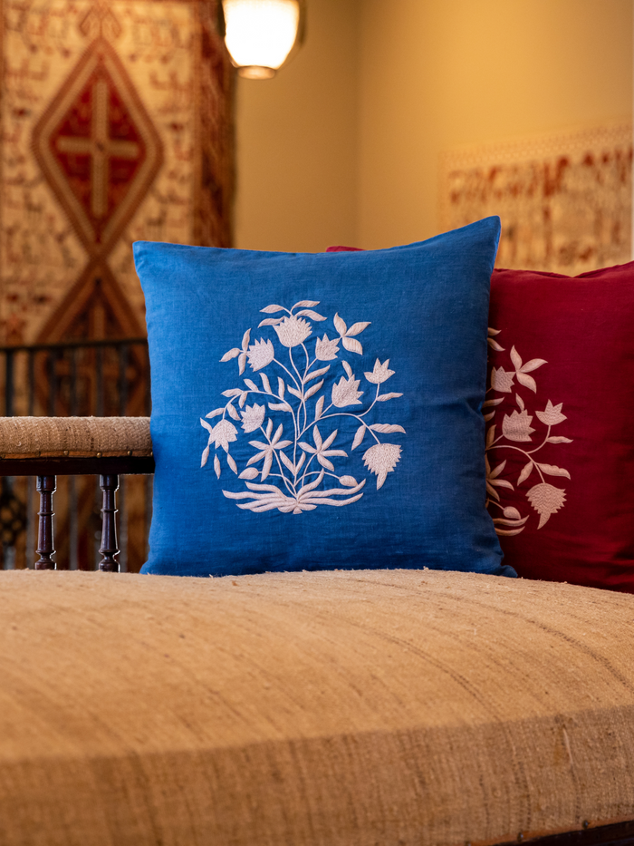 Esme Indigo Decorative Pillow Cover