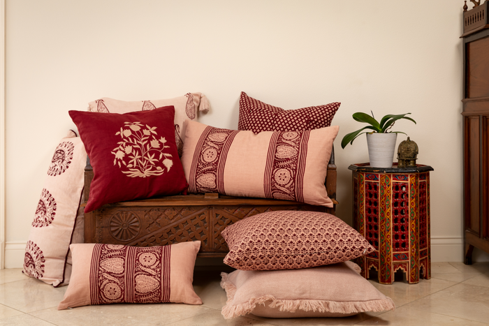 Esme Sangria Decorative Pillow Cover