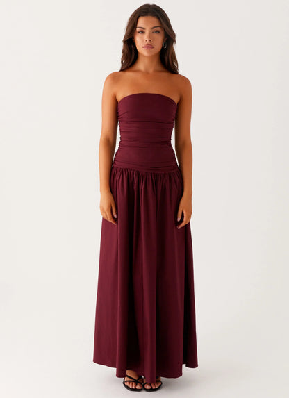Carmel Maxi Dress Mulberry